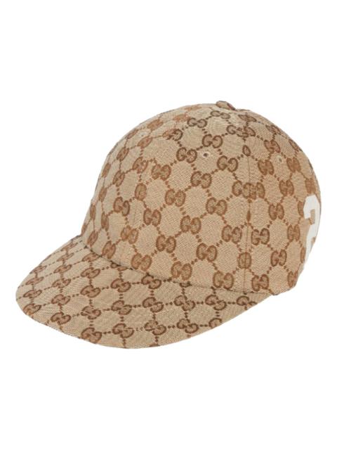 GUCCI (WMNS) Gucci GG Cotton Canvas Baseball Cap 'Beige Ebony' 751400-4HA0L-9777