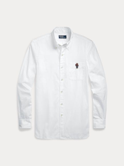 Polo Ralph Lauren Custom Fit Polo Bear Poplin Shirt