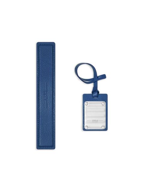 FPM Milano metal leather address tag