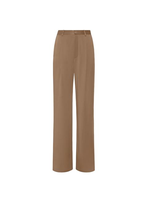 LAPOINTE Wool Relaxed Pleated Pant