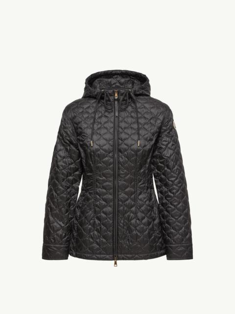 Moncler Arum Hooded Mid-Length Down Jacket