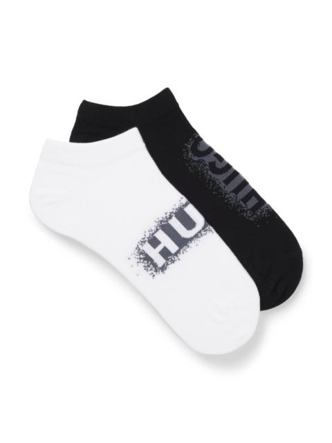 HUGO TWO-PACK OF ANKLE-LENGTH SOCKS