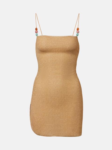 Oséree Lumière beaded minidress
