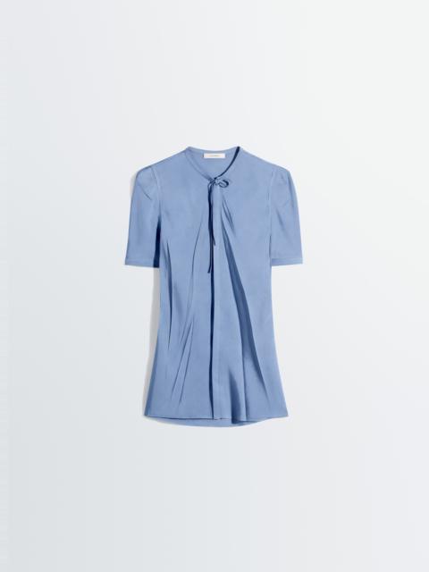 Lemaire CREASED FITTED SHIRT IN POLY VISCOSE TWILL