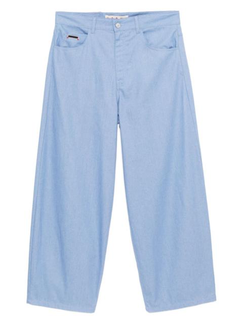 Marni cotton wide-leg trousers