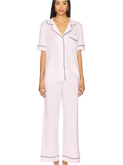 eberjey Gisele Short Sleeve Long Pj Set