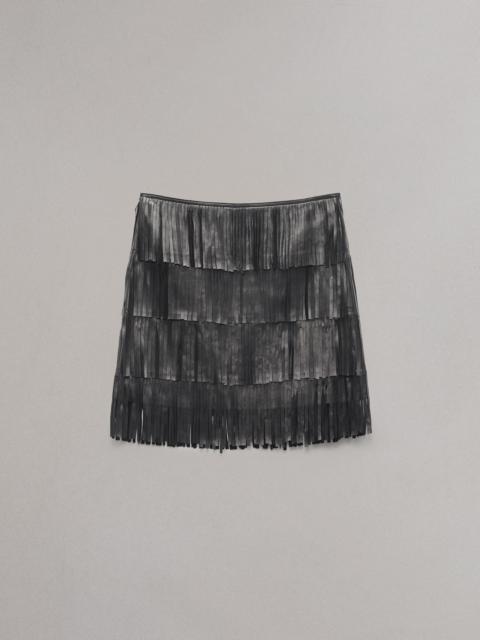 rag & bone Britney Leather Skirt
