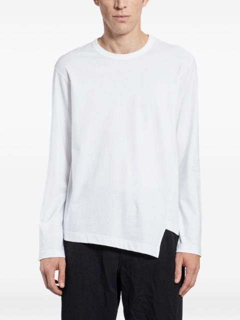 Comme des Garçons SHIRT asymmetric long sleeve T-shirt
