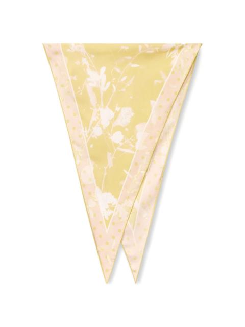 FABIANA FILIPPI tillia-print silk scarf