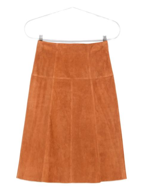 Isabel Marant Isabel Marant Suede A-line Skirt