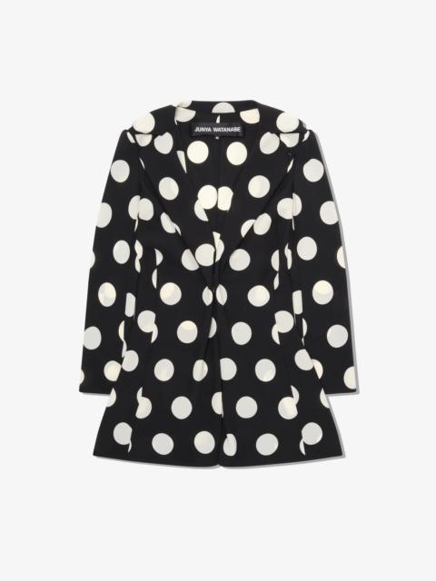 Junya Watanabe Polyester Printed Georgette Top