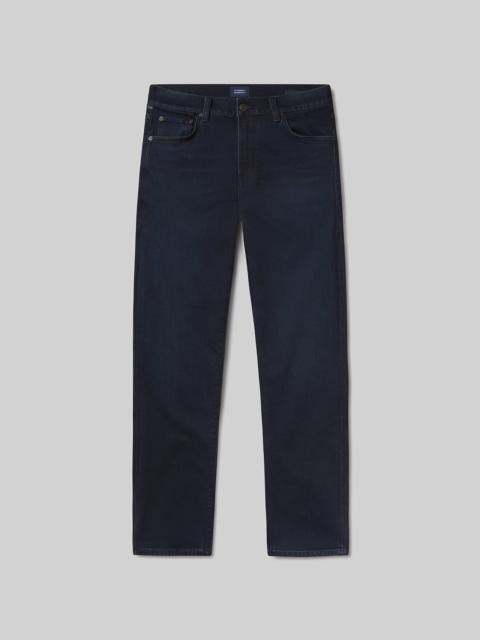 Citizens of Humanity Gage Slim Straight Cotton Silk Denim In Indio