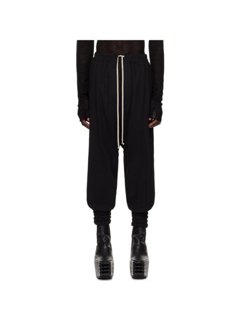 Rick Owens Black Porterville Drawstring Trousers