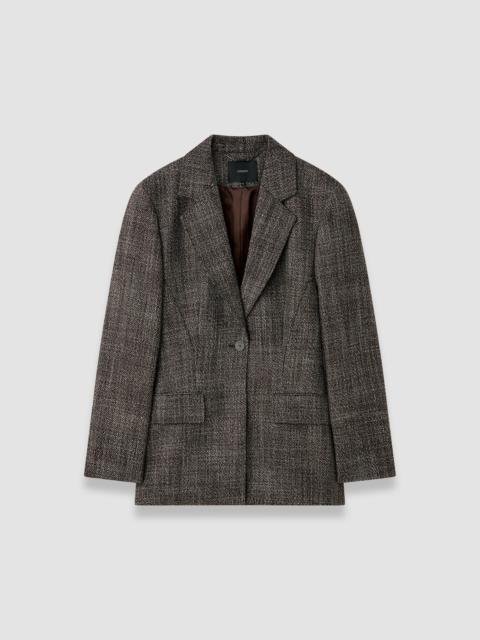Fallon Textured Tailoring Wool Jacket