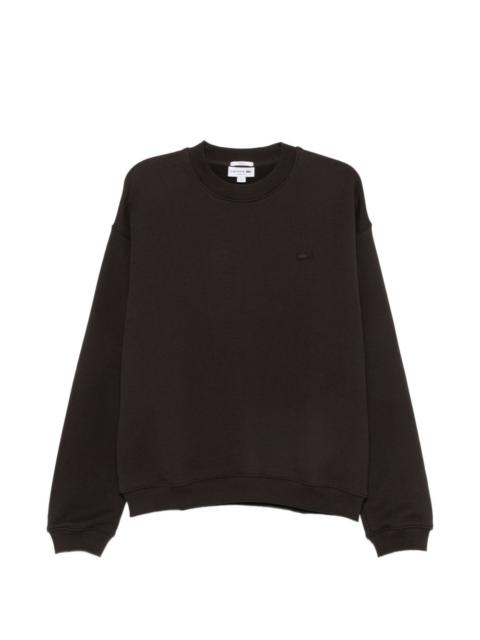 LACOSTE logo-patch sweatshirt