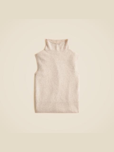 J.CREW Brushed cashmere turtleneck sweater shell