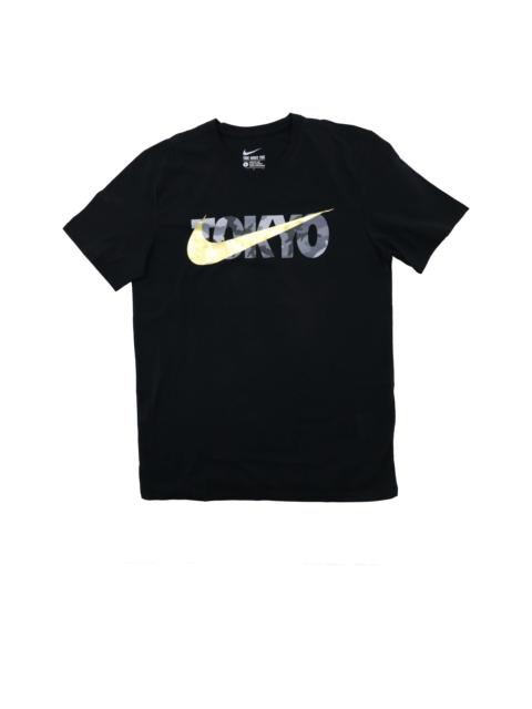 Nike Nike Tokyo T-Shirt 'Black Camo Gold' 827304-010