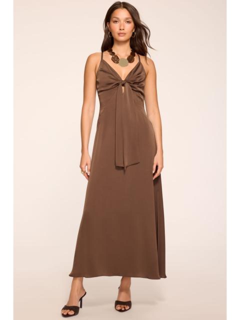 RAMY BROOK Mckenzie Tie Front Midi Dress