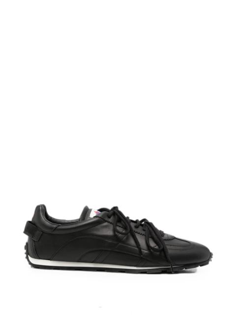 DSQUARED2 Dsquared2 Maple-leaf Leather Sneakers