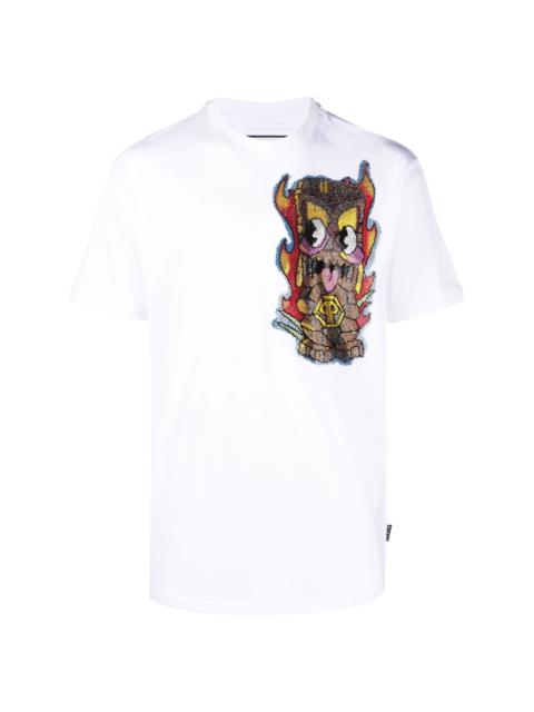 Hawaii embellished short-sleeve T-shirt