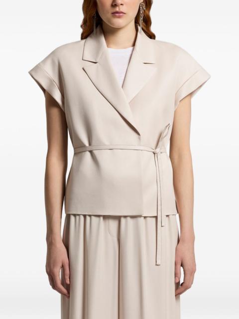 PESERICO belted blazer