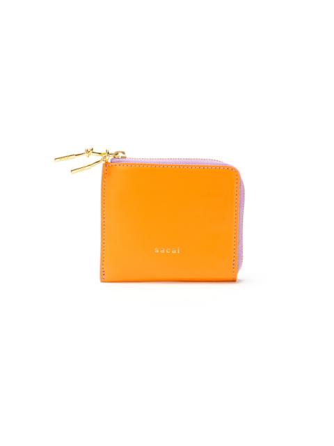 sacai Bicolor Half Wallet