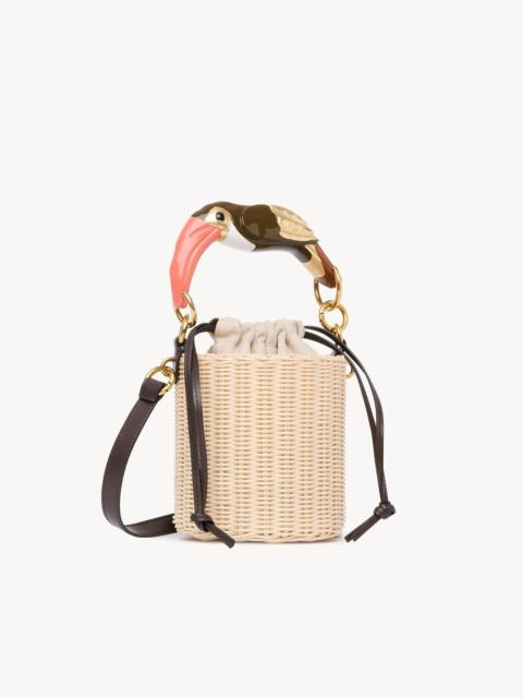 Chloé CHLOÉ TROPICUS BUCKET BAG IN WICKER