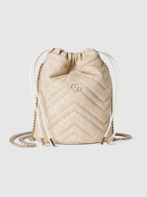 GUCCI GG Marmont small bucket bag
