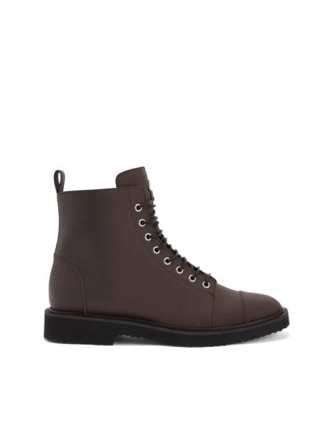 Giuseppe Zanotti Chris leather ankle boots