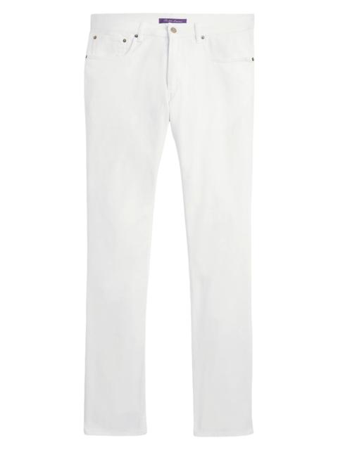 Ralph Lauren Men's Slim-Fit Stretch Twill Pants - Optic White