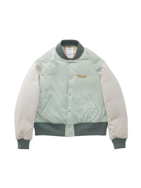 visvim VARSITY ERA DOWN JKT LT.GREEN