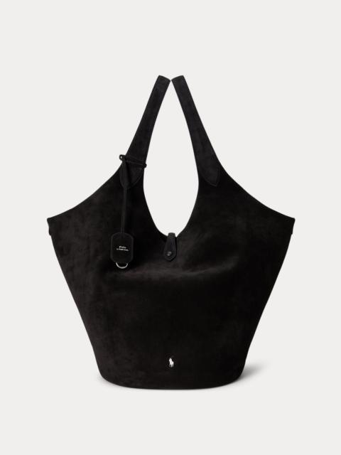 Polo Ralph Lauren Polo Play Suede Large Tote