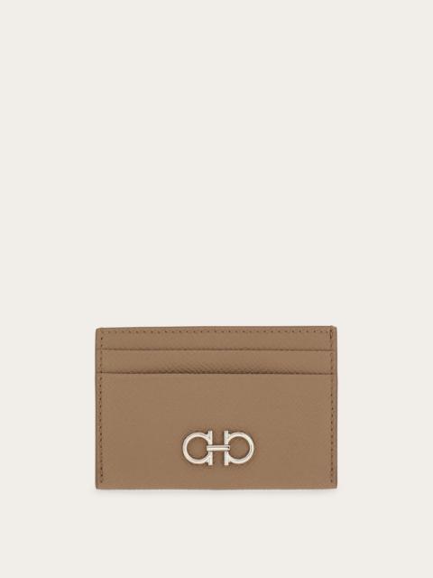 FERRAGAMO Gancini credit card holder
