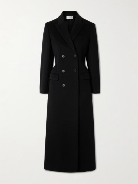 The Row Klaudia Double-breasted Wool And Cashmere-blend Coat