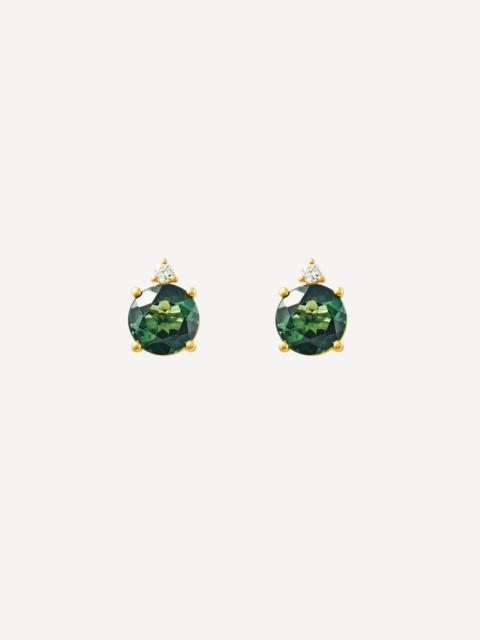 TOUS Gold Earrings with green tourmaline and diamonds TOUS ATELIER