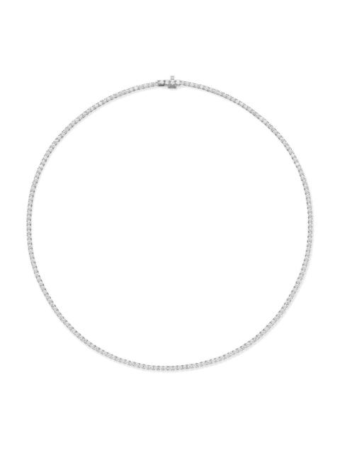 MELISSA KAYE Lenox Tennis Necklace - White Gold