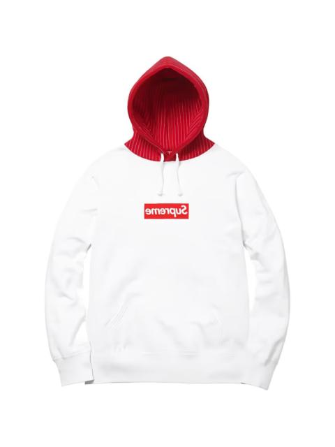 Supreme x Comme Des Garçons drawstring hoodie