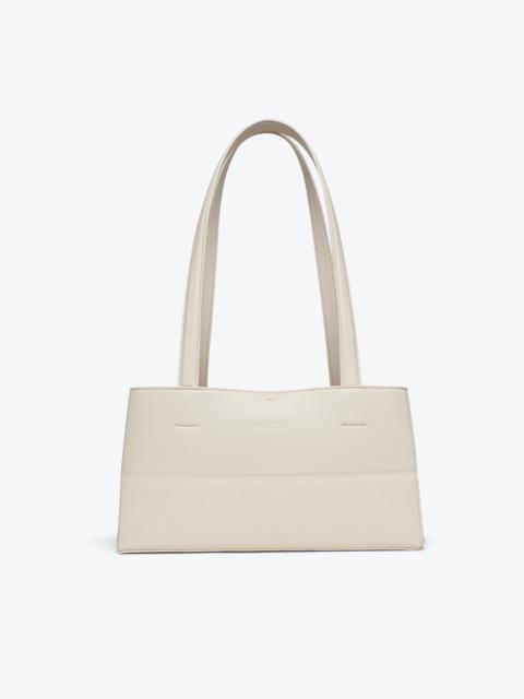 THE ORIGAMI BAGUETTE - Alt-nappa bag - Off-white