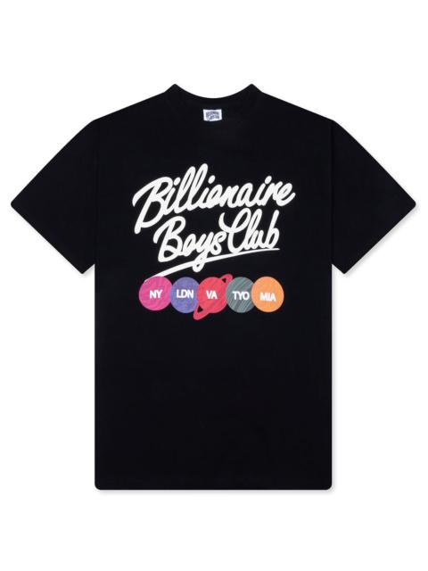 BILLIONAIRE BOYS CLUB ALIGN S/S TEE - BLACK