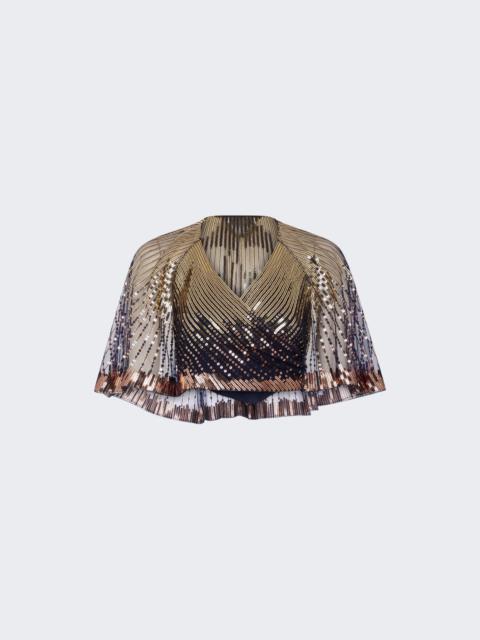 rabanne Sequined Top
