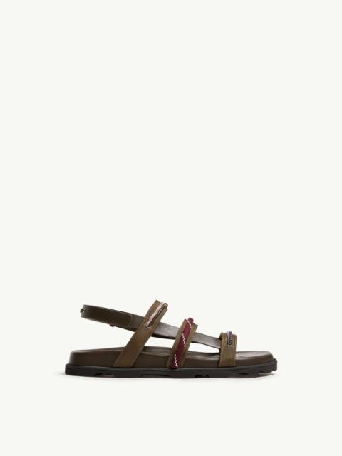 Moncler Vera Isla Leather Sandals