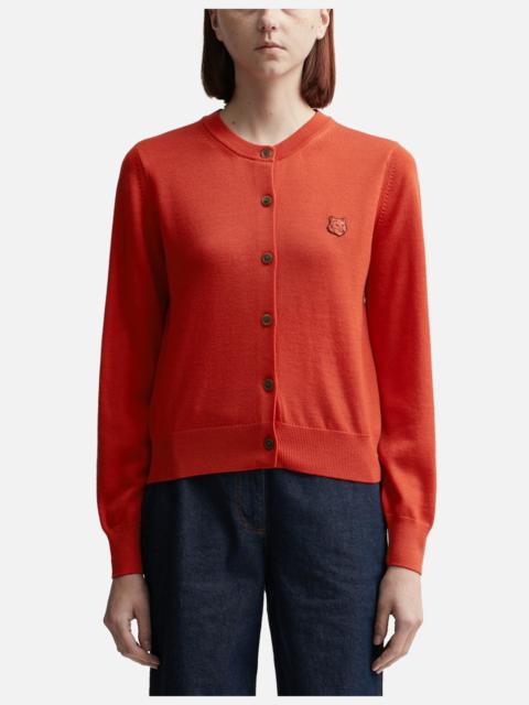 Maison Kitsuné BOLD FOX HEAD PATCH REGULAR CARDIGAN