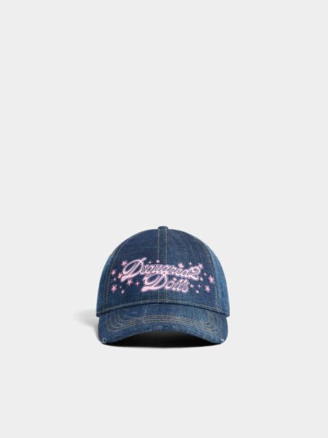 DSQUARED2 DSQUARED2 DOLLS BASEBALL CAP