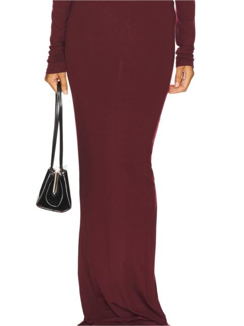 ÉTERNE Maxi Soft Jersey Skirt