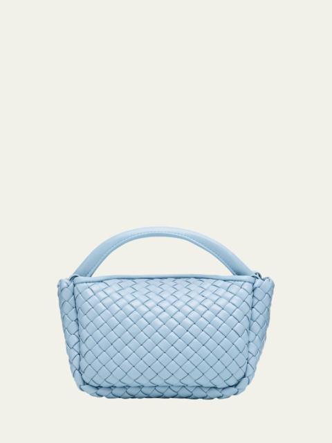 Bottega Veneta Cobble Mini Leather Top-Handle Bag