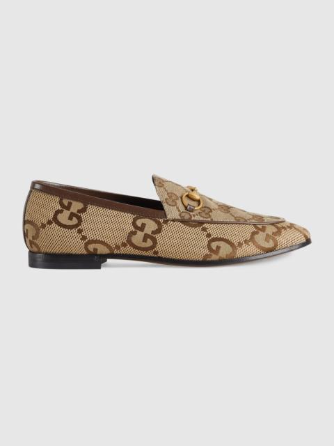 GUCCI Women's Jordaan jumbo GG loafer