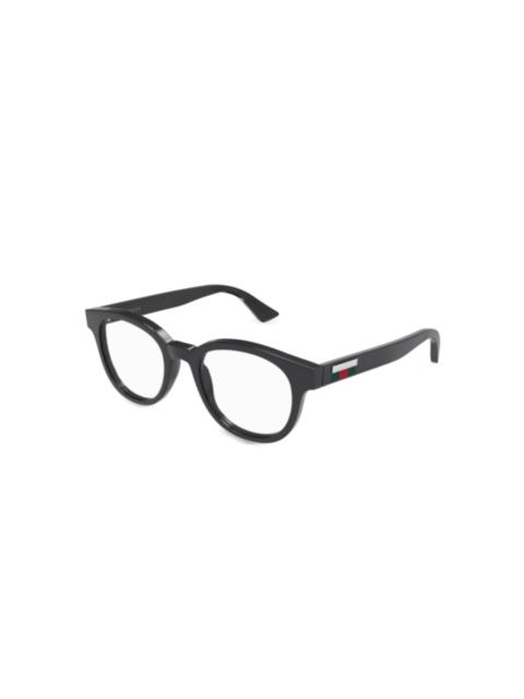 GUCCI Web-stripe glasses