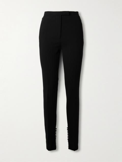 Dries Van Noten Crepe Skinny Pants