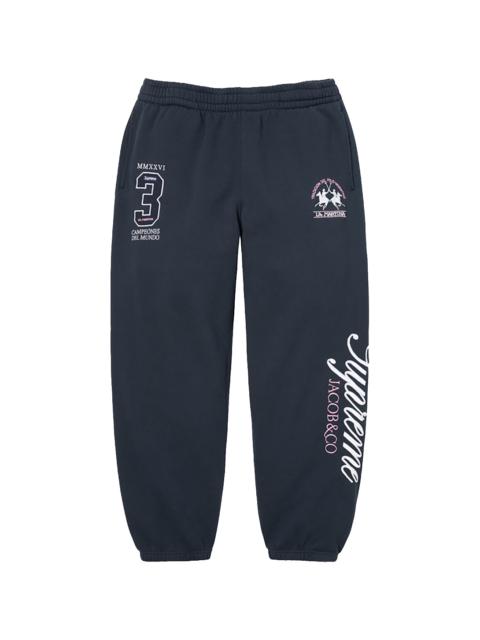 Supreme La Martina Sweatpant "SS26 - Navy" SU27844