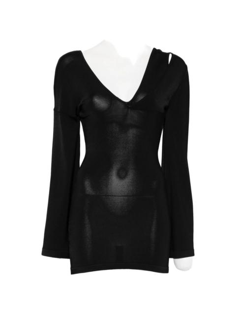 AYA MUSE Aya Muse V-neck Mini Dress